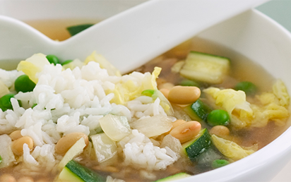 Soupe de Riz aux Légumes